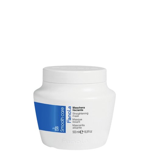 Fanola Smooth Care Straightening Mask - Anti Frizz Hair Mask for Smoothing &amp; Detangling - Made Wi...