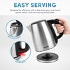 Aroma Housewares Housewares 1.0L / 4-cup Stainless Steel Electric Kettle (AWK-267SB)