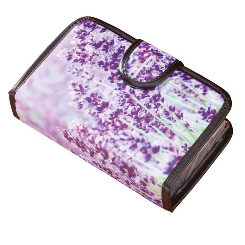 EasyComforts 14 Day Pill Holder, Travel Case Medication Reminder Pill Box with Detachable Compartments, Lilac