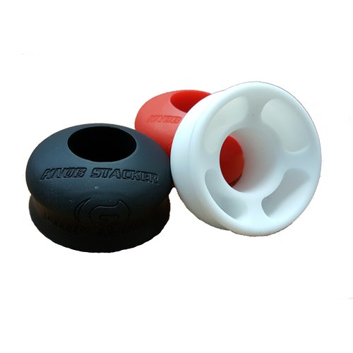 Grip-N-Rip Knob Stacker Baseball/Softball Bat Choke-Up Donut WHITE