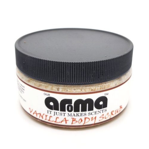 Our Aroma All Natural Vanilla Body Scrub 8 Ounce