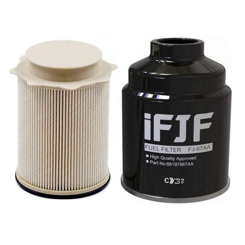iFJF Fuel Filter Water Separator Replacement for Ram 6.7L 2013-2018 2500 3500 4500 5500 Diesel Engines Replaces 68197867AA 68157291AA FS53000