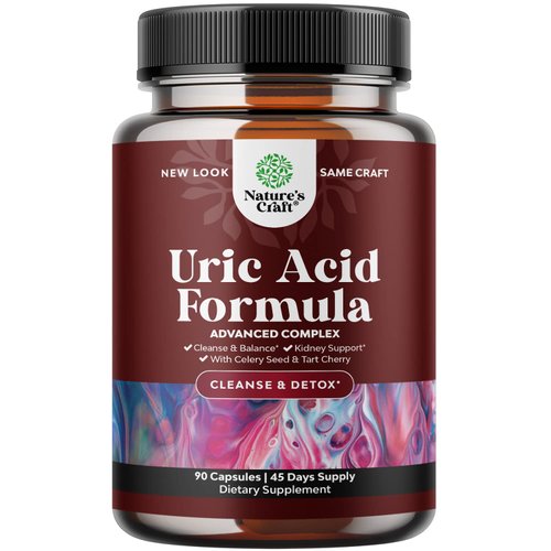Tart Cherry Capsules for Joint Support and Kidney Cleanse - Daily Uric Acid Detox and Cleanse Supplement for Men and Women