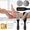 Professional Pedicure Foot Spa Set,10 in 1 Pedicure Set for Feet,Stainless Steel Foot Care Kit, Foot Rasp Dead Skin Remover Foot Pedicure Kit,Foot File Kit Foot Callus Remover (Black)
