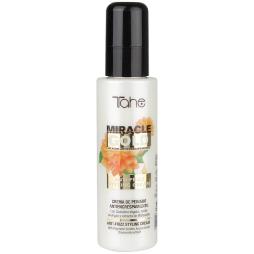 Tahe Miracle Gold Frizz Control Styling Cream, 100 ml
