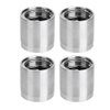 Trailer Bearing Buddy, 4Pcs Stainless Steel Wheel Hub Bearing Buddies Center Caps Protector with 1.98in Diameter for Boat RV