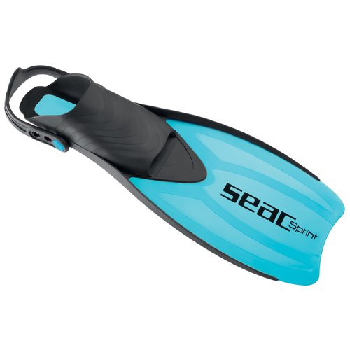 Seac Sprint Snorkeling Fins - Blue, X-Small/Small