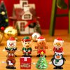 Vicketoy 8 Pack Christmas Wind Up Toys Assortment, Mini Jumping Walking Clockwork Toys for Christmas Party Favors Goody Bag Filler Christmas Stocking Stuffers (#B)