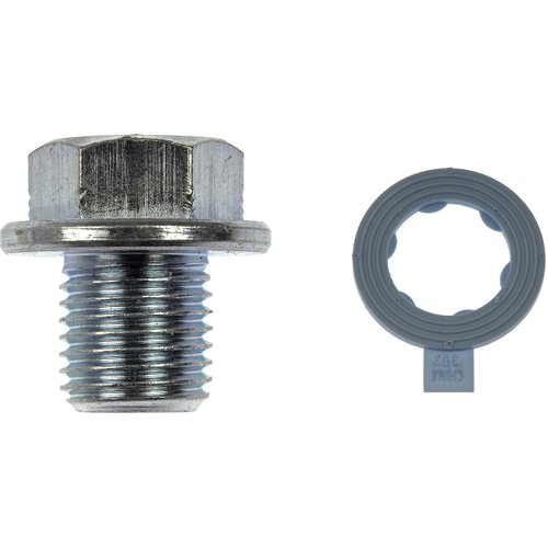 Dorman 090-033CD Oil Drain Plug Standard M14-1.50, Head Size 17mm Compatible with Select Models