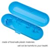 Nincha Portable Replacement Plastic Electric Toothbrush Travel Case for Oral-B Pro Series (Blue)