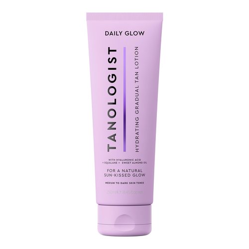 Tanologist Hydrating Daily Glow - Medium/Dark - Hydrating Gradual Tan Lotion - Natural, Sun Kissed Glow - Daily Tanning Lotion with Hyaluronic Acid & Squalane - 8.45 fl oz