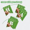 Football Theme Party Supplies - Including HAPPY BIRTHDAY Banner, Football Foil Balloons, Cake Topper, Tablecloth, Balloons for Game Day, and Football Birthday party Decorations