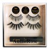 AulanRose Magnetic Eyelashes Natural Look,3D Volume MIX Magnetic Lashes with Eyeliner Kit, Reusable Fake Eye Lash, Cruelty-Free & Vegan, Strongest Waterproof Liquid Liner