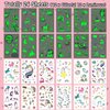 Leesgel 240+ Styles Kids Tattoos Temporary for Girls, Luminous Birthday Party Favors Decorations, 24 Sheets Tattoos Stickers Party supplies