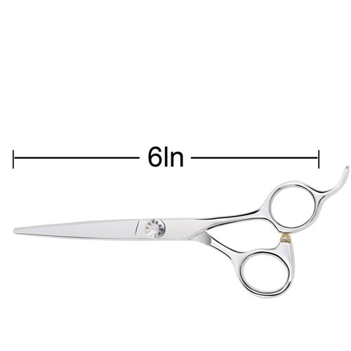 Hair Cutting Scissors Hair Shears, Fcysy Professional 6” Barber Haircut Salon Scissors, Sharp 440C Haircutting Scissors Pro Hairdressing Shears for Cutting Hair, Scissor to Cut Hair for Women Men Pet