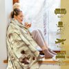 Bcareself Tortilla Blanket Adult Size Giant Double Sided for Kids Funny Realistic Food Personalized Throw Blanket Novelty Gift for Everyone 300 GSM Soft Flannel 71 inches Yellow