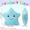 Subao Sensory Toys for Kids with Autism,14" Toddler Pillow with Light & Music,Plush Star Night Light,Kids Sleep Aid Light Up ADHD Autism Sensory Toys,Birthday Xmas Gifts for Boys Girls Age 3-12 Blue