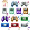 Hatende 12Pcs Video Game Party Favors for Kids,Mini Game Console Keychain for Kids Boys Birthday Supplies Gaming Party Favors Classroom Prizes