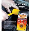 Rescue Tape, Self-Fusing Silicone Tape, Emergency Plumbing Pipe & Radiator Hose Repair, Electrical Insulation, Military Std, 1" x 12', Clear