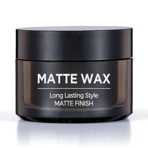 Matte Hair Wax For All Hair Type, Pomade For Men All-Day Hold Hair Styling Pomade, Firm Hold＆Matte Finish, Premium Men`s Hair Styling Clay（4oz）