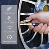 Tire Inflator Extension Tube Tyre Pump Quick Inflation Chuck Adapter Hose Quick-inflation Clip Connector High-pressure Tube Car Motorcycle Maintenance Accessories
