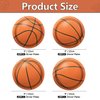 PTECDROTS 80Pcs Basketball Party Plates Decorations - Including 9” Basketball Ball Plates Disposable Dinner Plates for Kids Basketball Fan Sports Event Basketball Theme Party Supplies