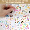 bloom daily planners Female Empowerment Planner Stickers - Variety Pack - 6 Sheets / 205 Girl Power Themed Stickers