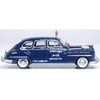 Oxford Diecast 1946 DeSoto Suburban Ambulance Dark Blue Junction City Ambulance 1/87 (HO) Scale Diecast Model Car 87DS46005