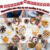 Monster Truck Party Supplies Kit for 24 Guests - 97 Pcs Including Plates, Forks, Napkins, Bunting - Ideal for Kids' Monster Truck-Themed Birthdays and Baby Showers