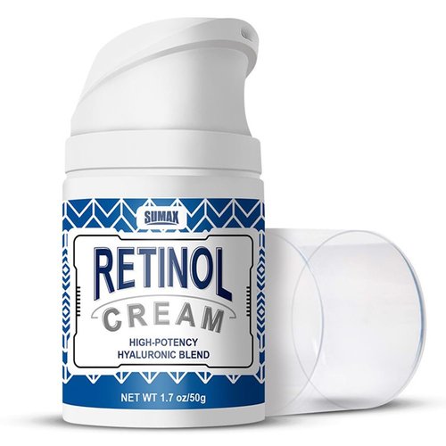 Retinol Cream for Wrinkles: Face Collagen Cream for Tightening Skin - Anti Aging Facial Moisturizer Day and Night for Women