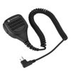 FOSA 3.5mm Headphone Jack Speaker mic,Portable Handheld Walkie Talkie Radio Microphone Waterproof Dustproof with Steel Belt Clip for GP88S,GP2000,GP88,GP3688,Note The Supported Models