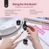 Beetles Nude Pink Gel Nail Polish Kit with UV LED Light Nail Lamp 6 Pcs Starter Kit Base Gel Top Coat Soak Off Nude Pink Gel Polish Set with Nail File for DIY Manicure Neutral Nails Gift for Women