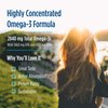 Nordic Naturals ProOmega Liquid, Lemon Flavor - 8 oz - 2840 mg Omega-3 - High Potency Fish Oil with EPA & DHA - Promotes Brain, Eye, Heart, & Immune Health - Non-GMO - 48 Servings