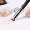 ENERGY Concealer Brush Set Professional Angle Under Eye Concealer Brushes Flat Top Perfect For Eye Concealer Foundation Blending Liquid Cream or Flawless Powder Cosmetics Buffing Stippling
