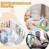 Car Seat Toy, Car Mirror for Baby, Baby Mirror for Car, Baby Car Mirror for Baby Rear Facing, Travel Baby Activity Center with Hanging Engaging Toys for infants Babies 0-6-12-18 Months Boy Girl