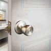 Design House 190723 Terrace 6-Way Universal Privacy Door Knob, Satin Nickel, Piece