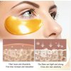 GLANZO eye mask, collagen skin care products, eye patches for puffy eyes, eye masks for dark circles and puffiness, and 24k gold under eye patches (30 pairs)
