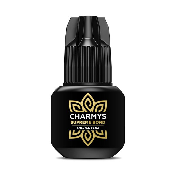 CHARMYS Lash Glue 8 Weeks Retention/Fast 0.5-1 Seconds Drying - Individual Lashes Only - Strong and Reliable Adhesive for Salon-Quality Lash Extensions - for Professionals