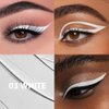 evpct 1Pcs White Waterproof Colored Eyeliner Liquid Eye Liner Set Long Lasiting Ultra-fine Speed Dry Colorful Liquid Eyeliner