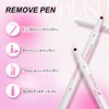 FADLASH 2-in-1 Lash Glue Liner and Remover Eyeliner Lash-Enhancing Eyelash Adhesive Eyeliner Waterproof Makeup Eyeliner Instead of Lash Glue Easy Touch-Up