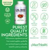 Maxi Health Calcium Magnesium Supplement with Vitamin D3 and Boron - Kosher Bone Health & Nighttime Formula, Calcium Citrate CalMag & Vitamin D (360 Tablets)