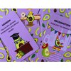 Swear Tarot Avocado Oracle Cards, 44 Cards with Cute Characters and Funny Guidance, Premium Cardstock, Made in USA