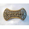 Generic Faux wooden hair clamp clip barrette