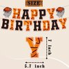 PANRRPERS Basketball Happy Birthday Banners，Basketball Themed Party Decorations，Basketball Slam Dunk Garland Birthday Party Bunting Sign for Kids Teenagers Boys Men