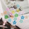 Starneey 100 Pcs Hair Clips Cute Hair Clips Girl Mini Metal Snap Hair Clips Barrettes Candy Color Small Hair Pins Hair Accessories for Kids, Baby, Teens, Toddlers, Women