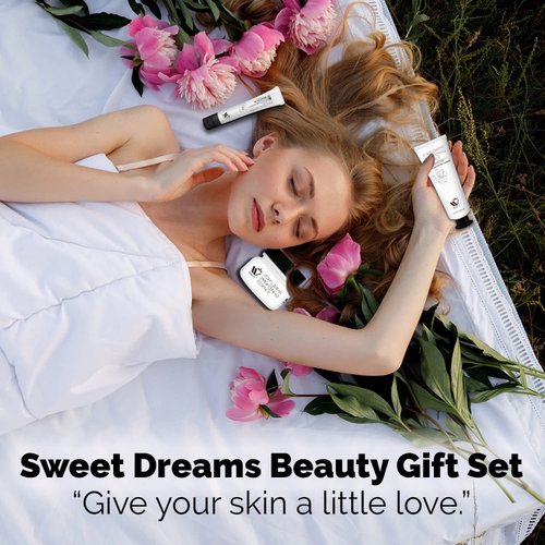 WBM Skin Care Essentials to Clean, Treat and Hydrate with Daily Oil Free Facial Cleanser (4.2 fl oz), Rapid Recovery Eye Gel (2.5 fl oz), Moisturizes with Hydration Night Cream- (1.7 oz)