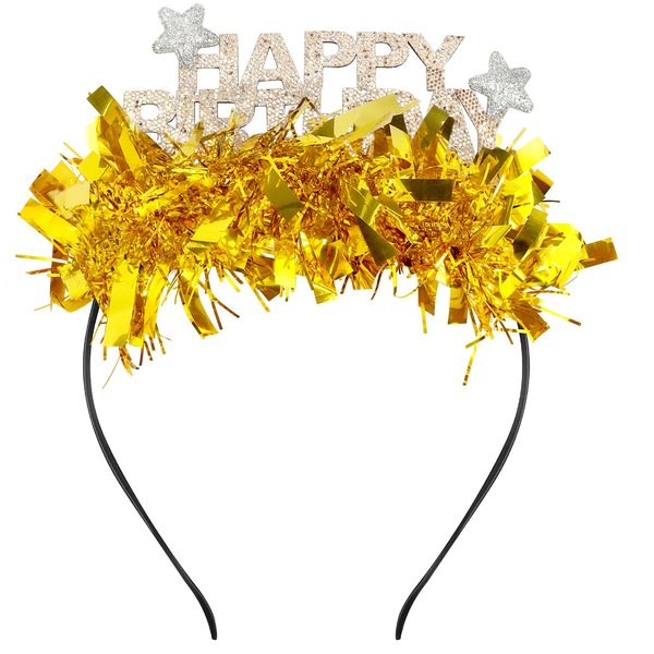 Aprince Birthday Headband Birthday Crown Happy Birthday Headband for Women Birthday Tiara Party Decorations Birthday Crown for Girls