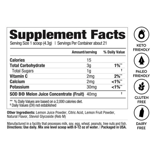 Dr. Kellyann Lemon Sips, Citrus Drink Mix (21 Servings) Rehydrate, Detox, Revitalize, Sugar Free, Fat Free, Non GMO, Hydrates and Firms Skin (Strawberry Lemonade)