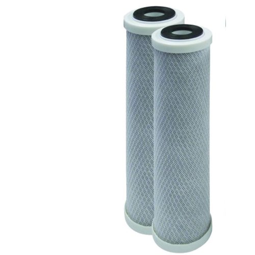 CFS – 2 Pack Carbon Block Water Filter Cartridges Compatible with WATTS-MAXETW-975 C-MAX Models – Remove Bad Taste and Odor – Whole House Replacement Filter Cartridge – 5 Micron – 2-7/8" x 9-3/4"