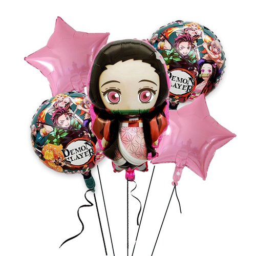 Educatgame Anime Balloon Set, Anime Birthday Decorations, Anime Party Decorations, Anime Themed Party Supplies for Indoor and Outdoor